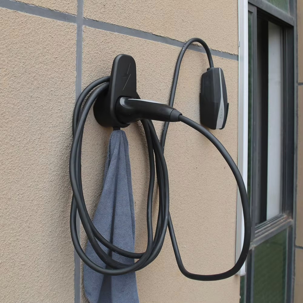 support murale pour cable de recharge Tesla, crochet de rangement