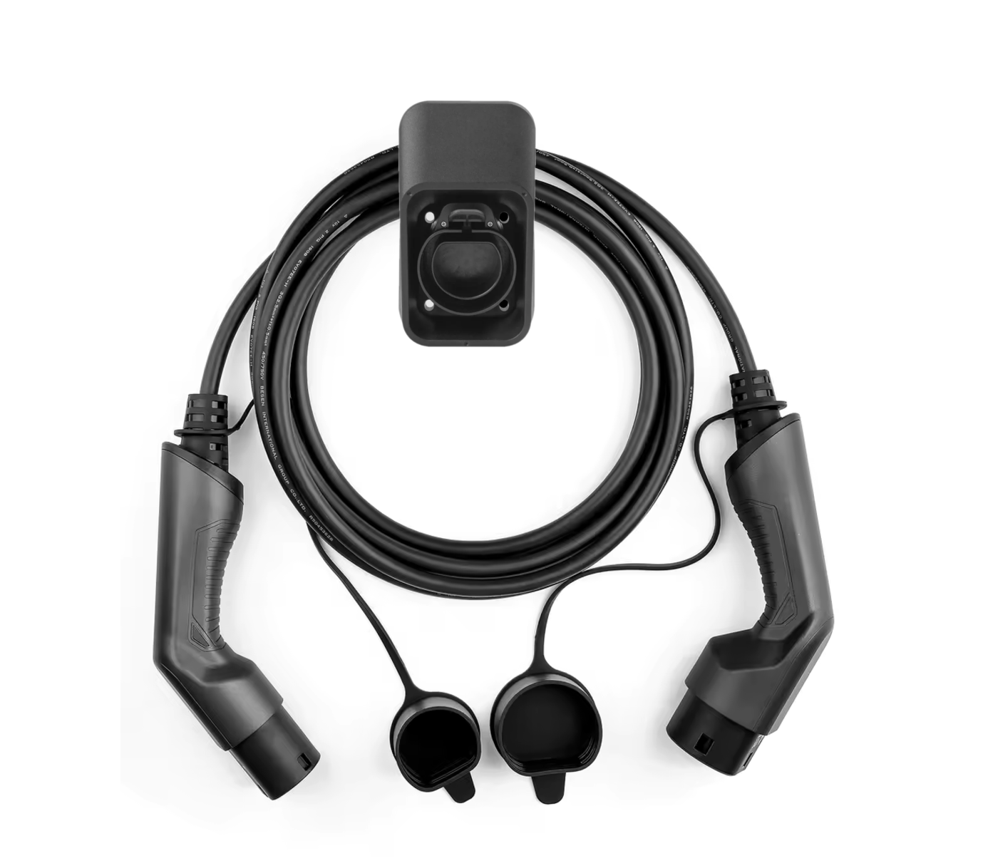 Support murale cable de recharge type 2 | crochet de rangement