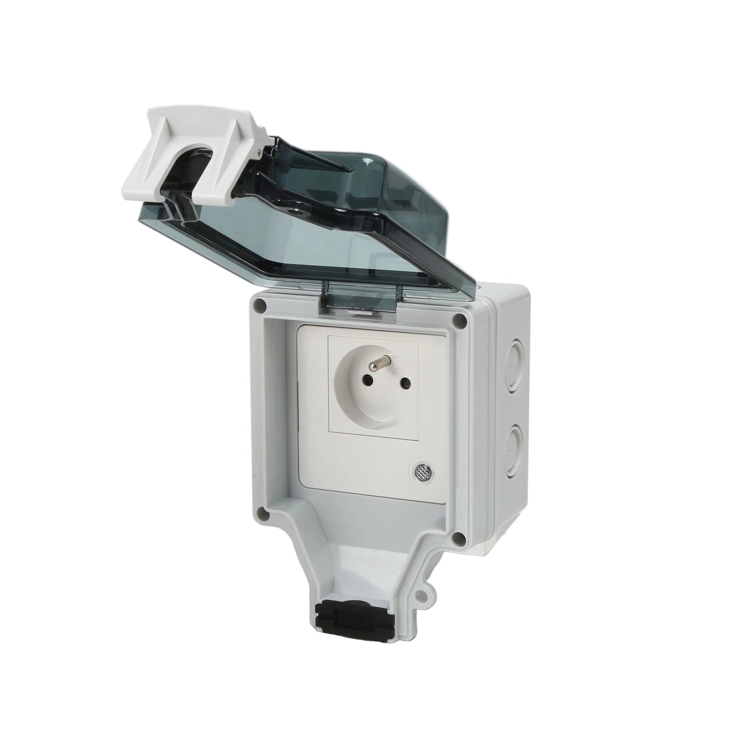 ev charging socket ip66 lid open