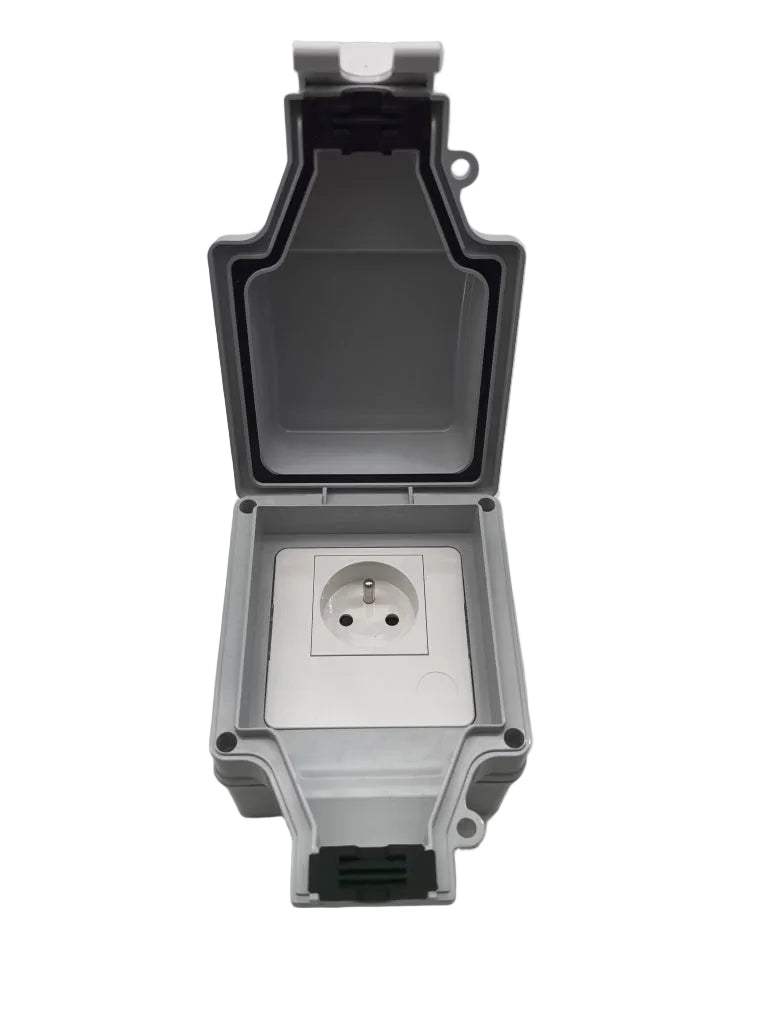 Pack Station de Charge 3.7kW Prêt à Poser : Chargeur BN20 + Prise Prisy + Disjoncteur Type A