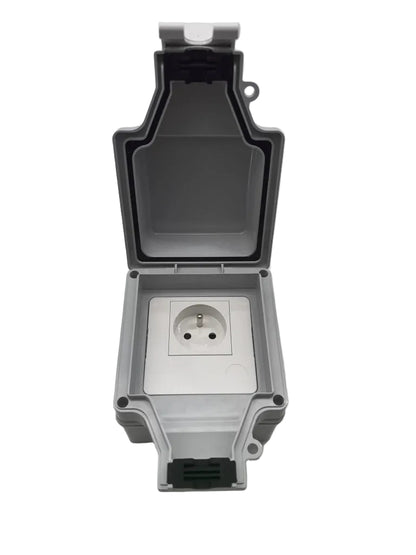 Pack Station de Charge 3.7kW Prêt à Poser : Chargeur BN20 + Prise Prisy + Disjoncteur Type A