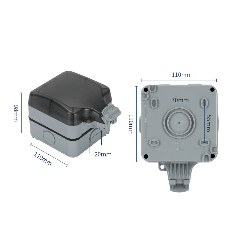 Prise renforcé pour voitures électriques 16A 250V IP66