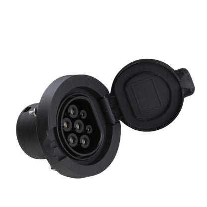 Prise de recharge Type 2 32A 22kW – Connecteur EVSE IEC 62196-2 | Triphasé AC