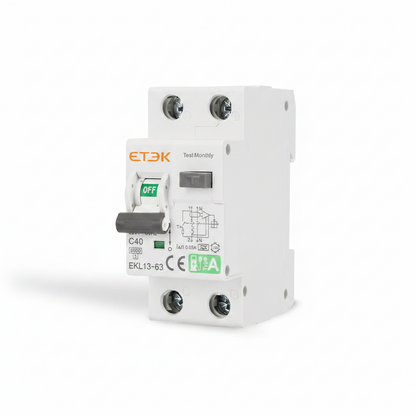 Disjoncteur Différentiel Borne de Recharge 7kW (40A Type A 30mA)