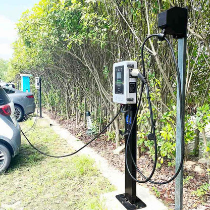 Rétracteur de cable de recharge voiture électrique