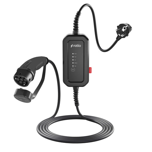 Borne de recharge portable Ratio MobiBox io1 Schuko-T2 13A