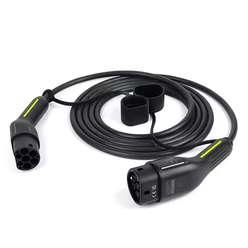 cable de recharge type 2 vers type 2 22kw 11kw 7kw
