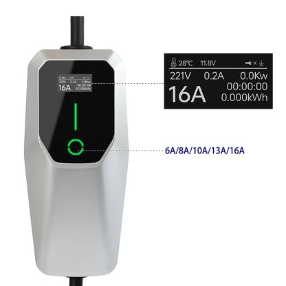chargeur pour voiture avec écran digital