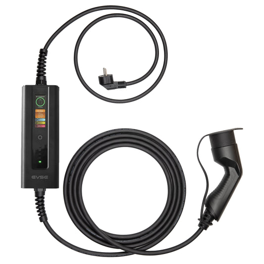 Kit recharge Prisy : chargeur portable Prisy Mobile 3.7 Type 2 avec écran